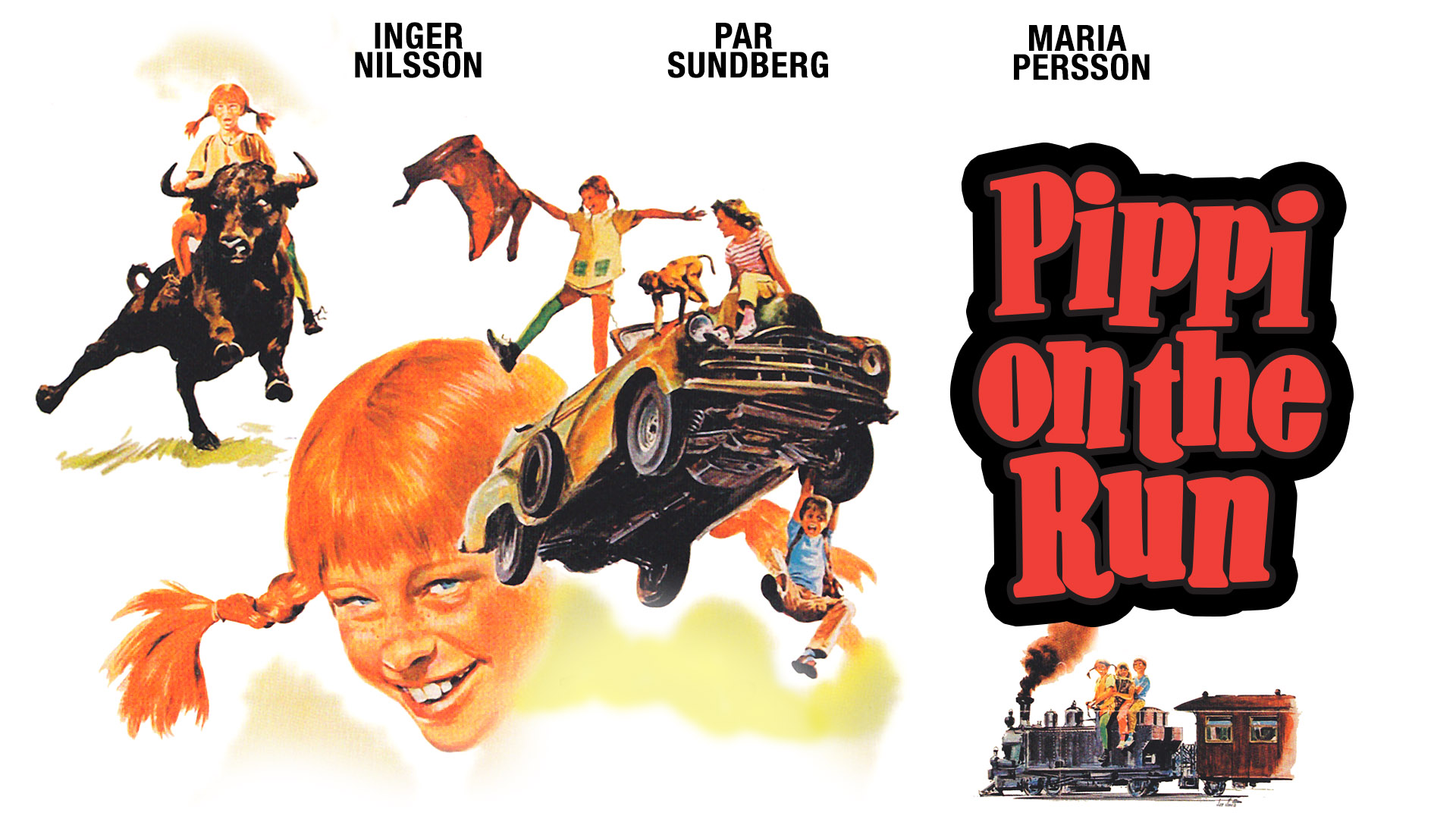 Pippi Långstrump / Pippi Longstocking on the Run